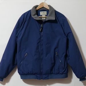 L.L.Bean Warm-Up Jacket, Fleece Lined